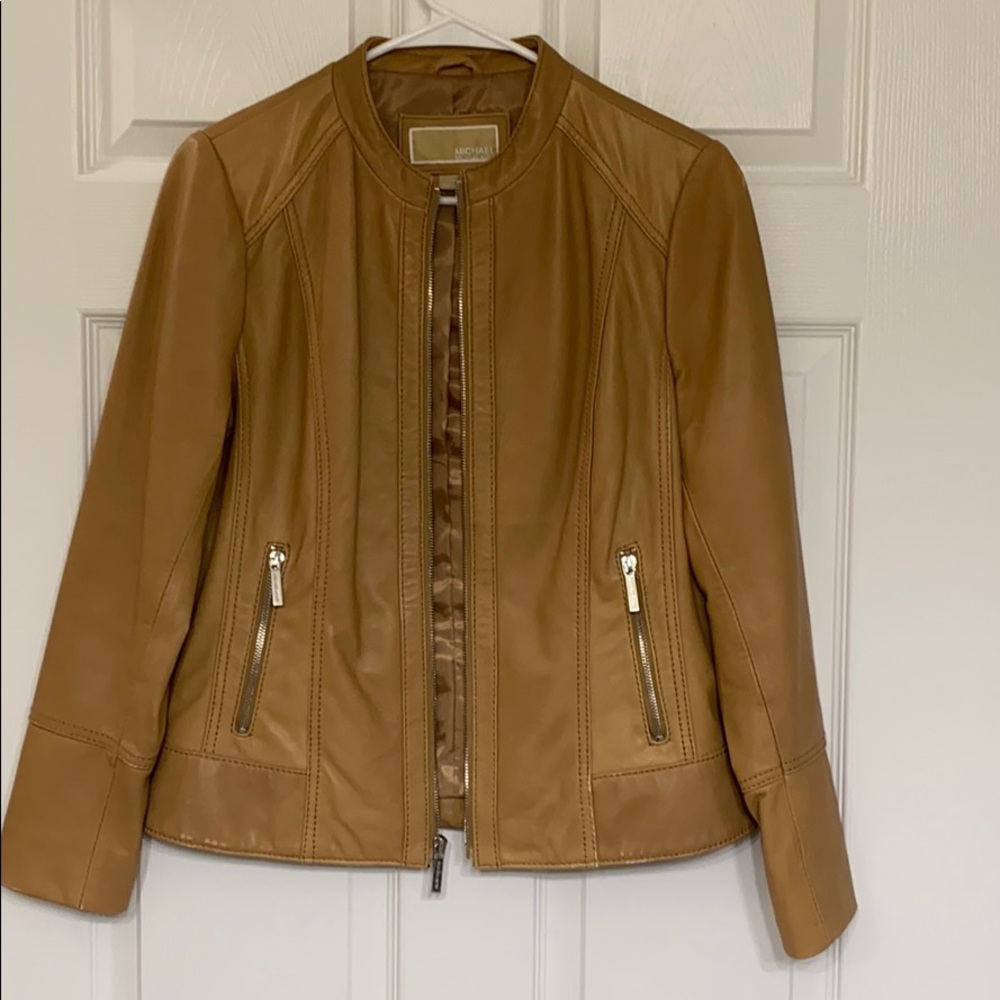 Michael Kors leather jacket